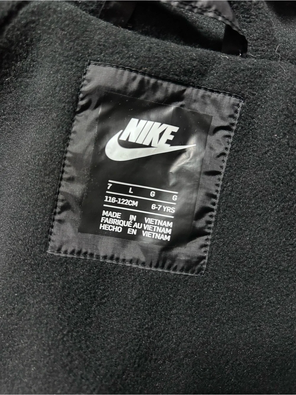 Nike Kids Camo Hooded Fleece Lined Windrunner Full-zip Jacket